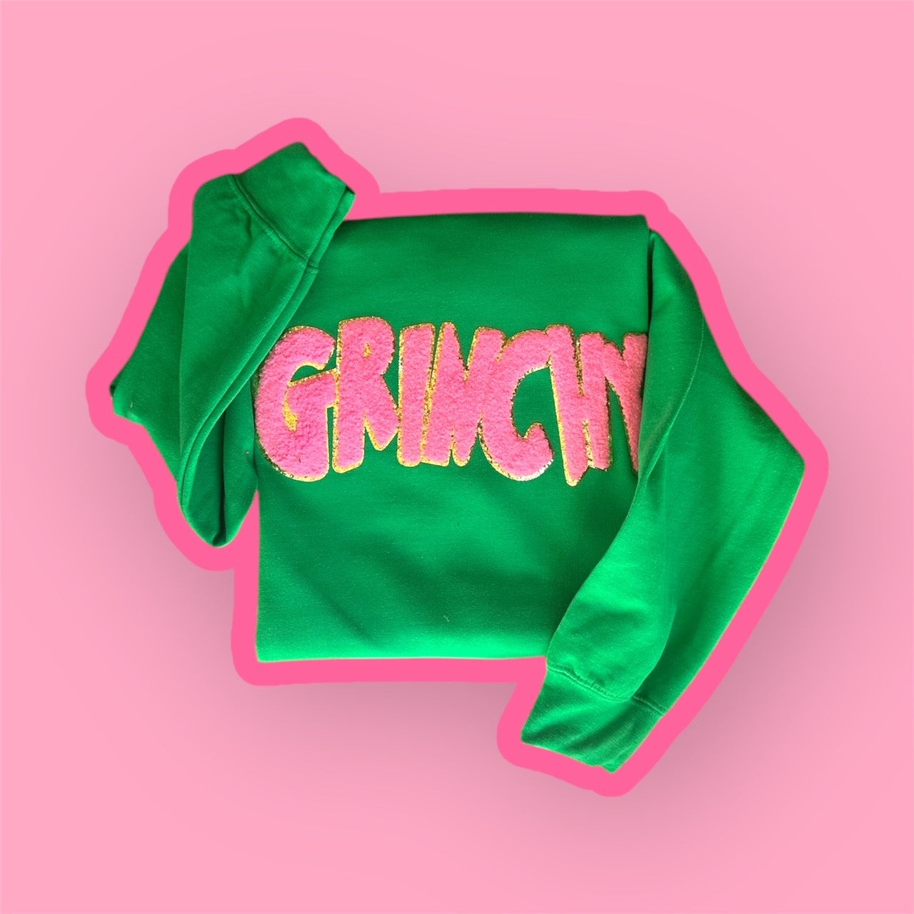 Chenille Grinchy Sweatshirt