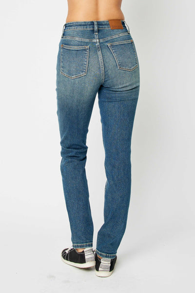 High Rise Relaxed Skinny Jean