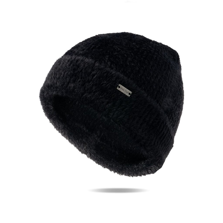 Feather Knit Beanie