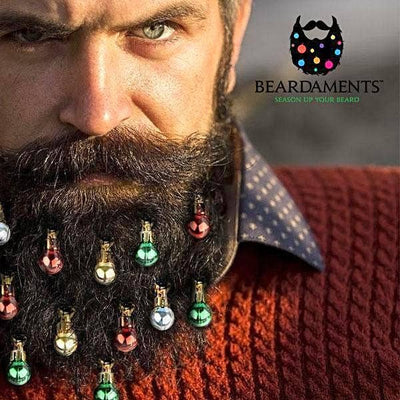 Mini Beard Ornaments