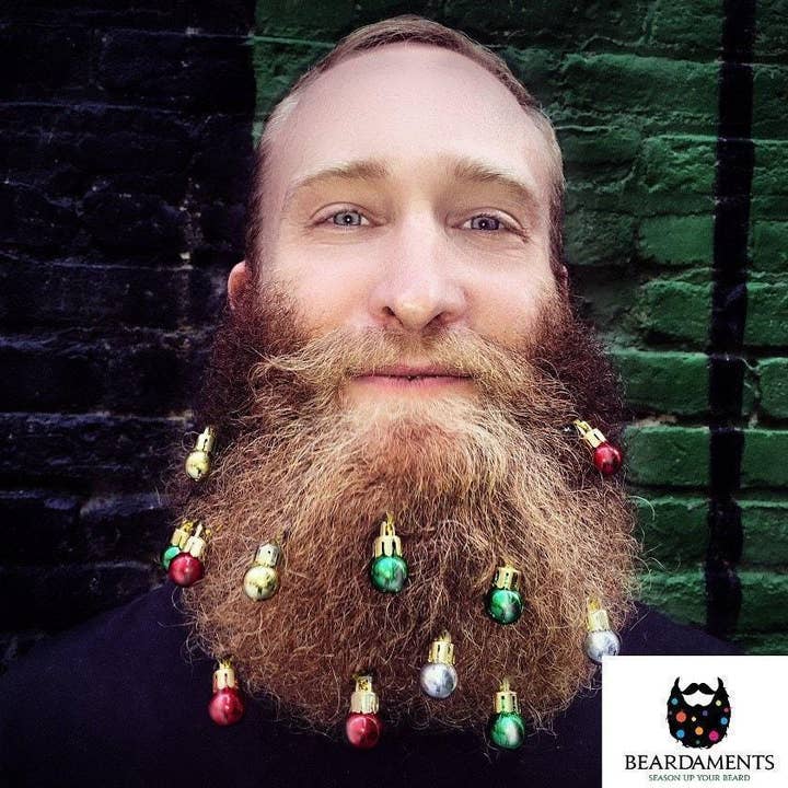 Mini Beard Ornaments