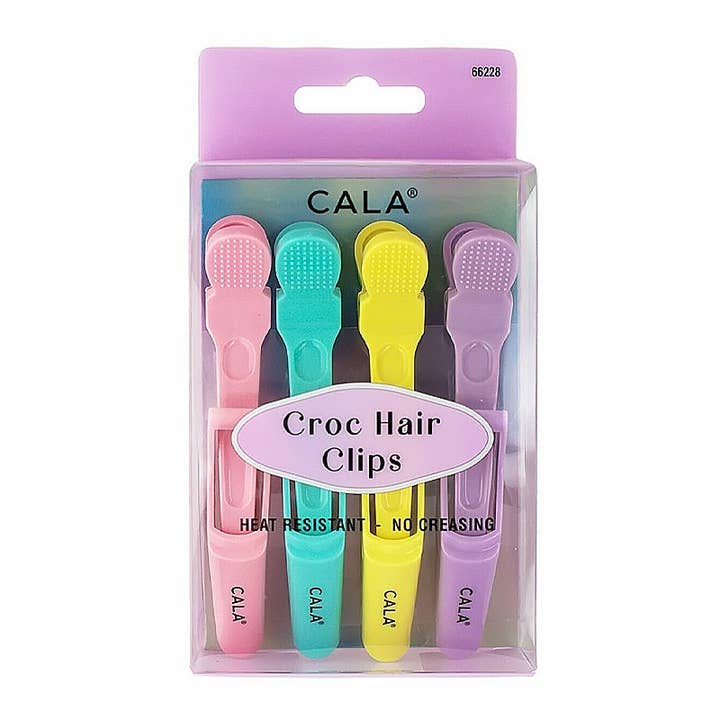 Pastel Croc Clips