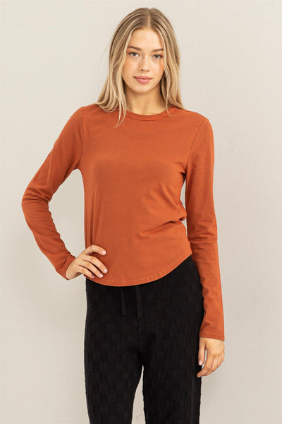 Fitted Long Sleeve Top