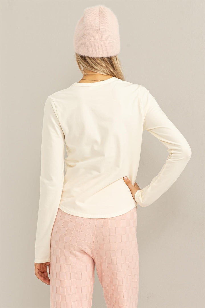 Fitted Long Sleeve Top