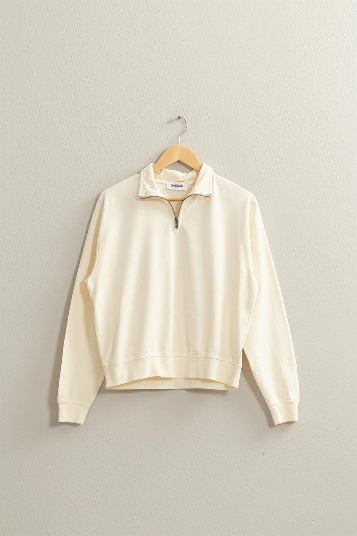 Half Zip Sweatshirt