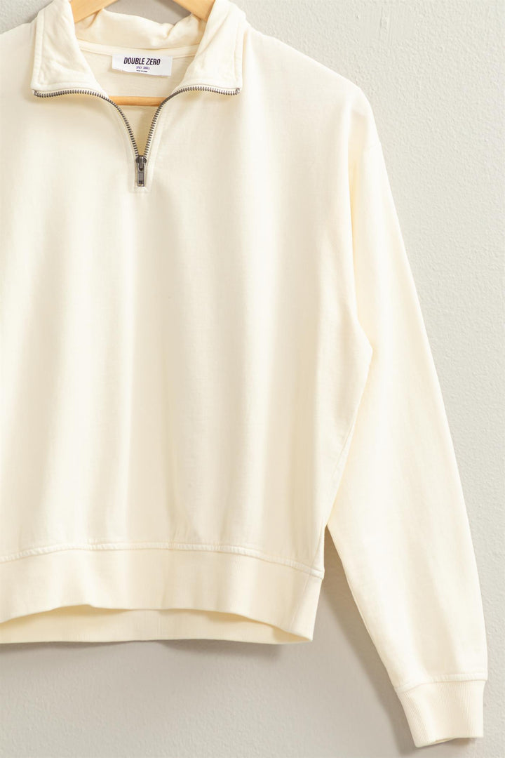 Half Zip Sweatshirt