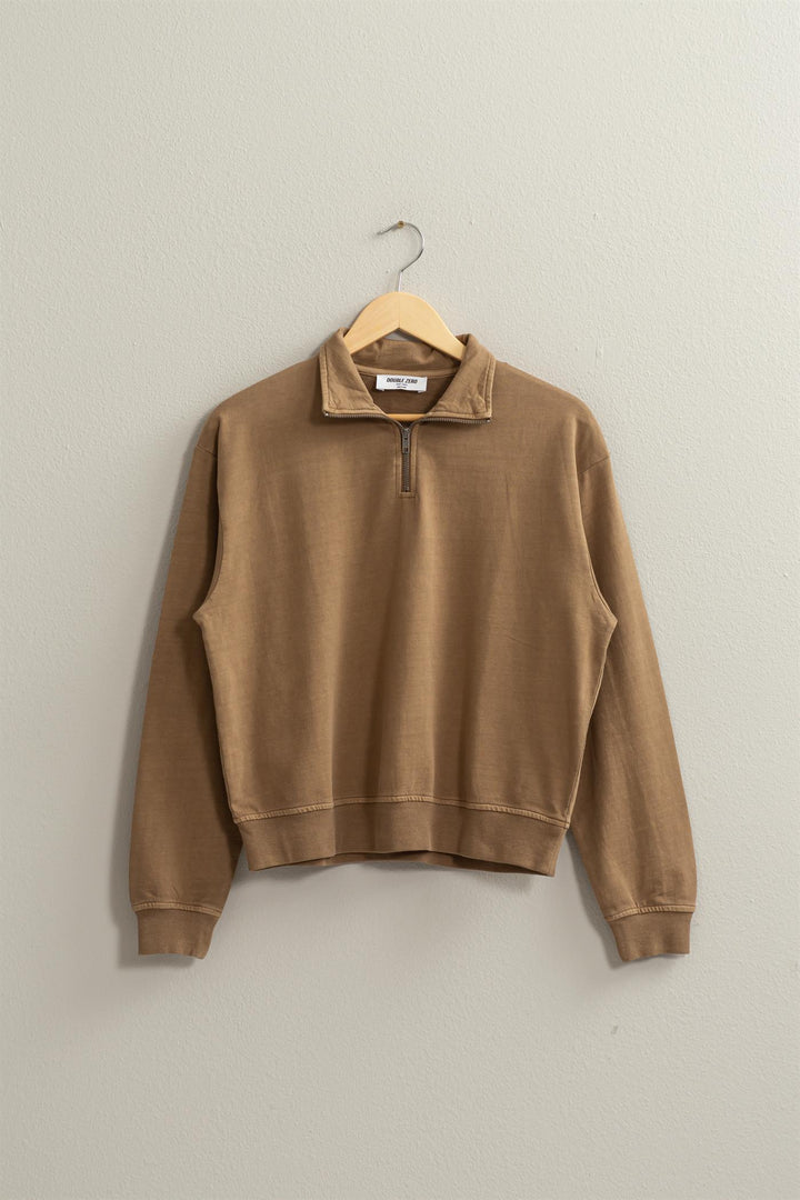 Half Zip Sweatshirt