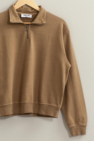 Half Zip Sweatshirt