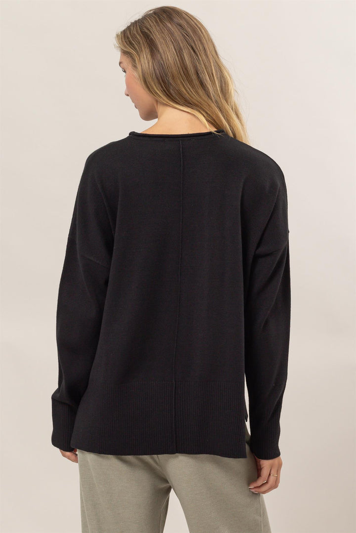 Drop Shoulder Sweater