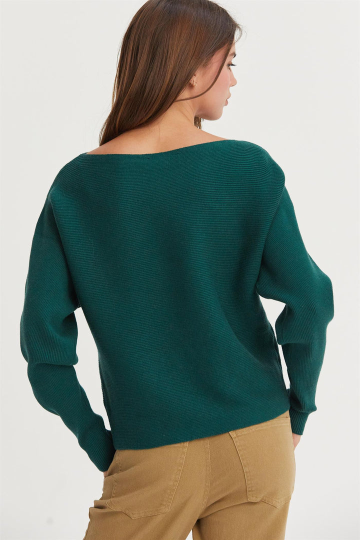 Boat Neck Sweater