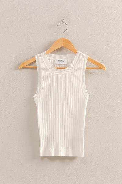 Ribbed Knit Tank Top