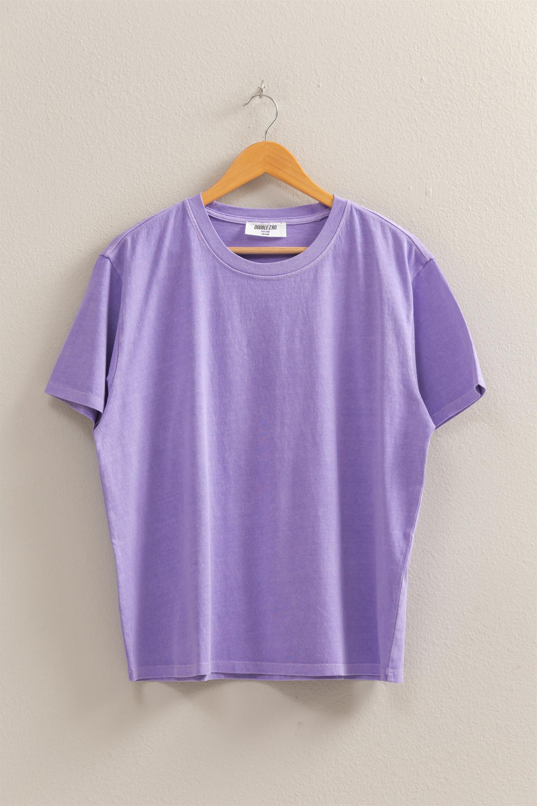 Crew Neck Short Sleeve Tee