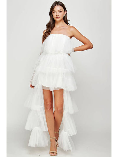 High Low Tulle Dress