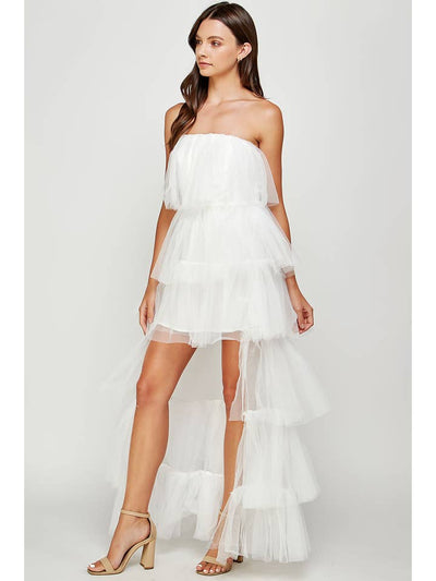 High Low Tulle Dress