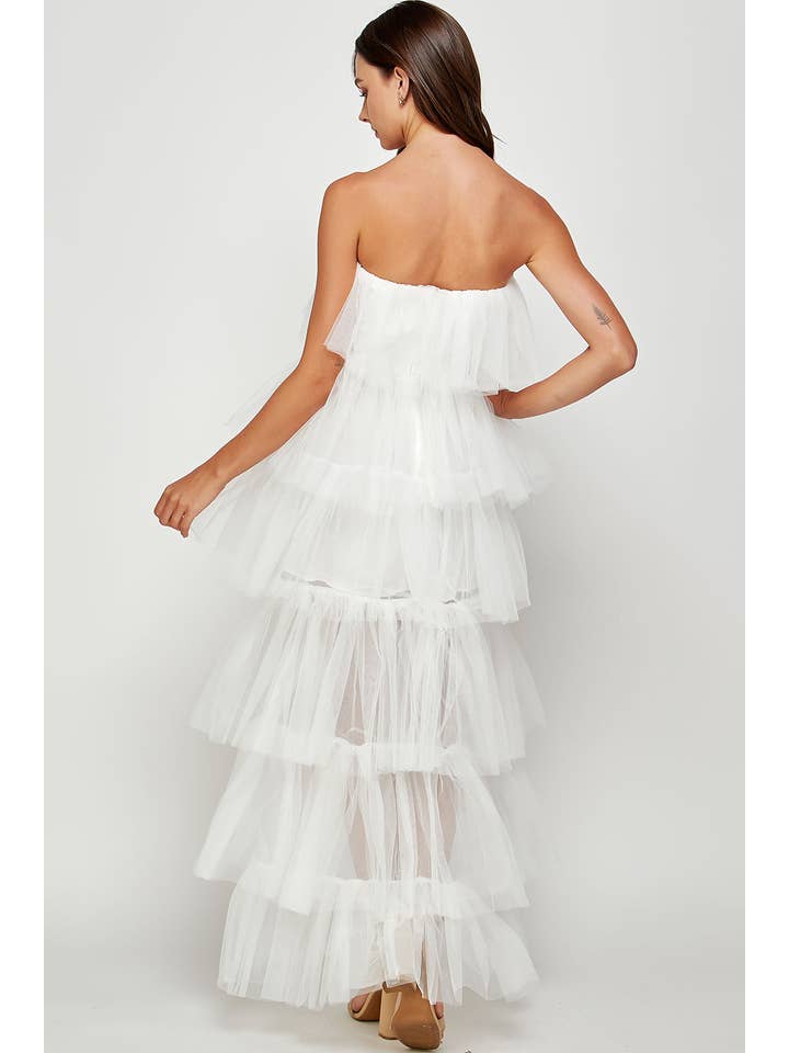 High Low Tulle Dress