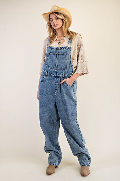 Denim Overalls