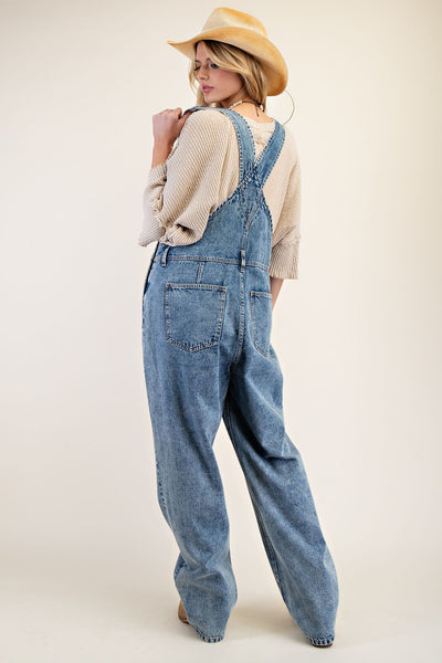 Denim Overalls