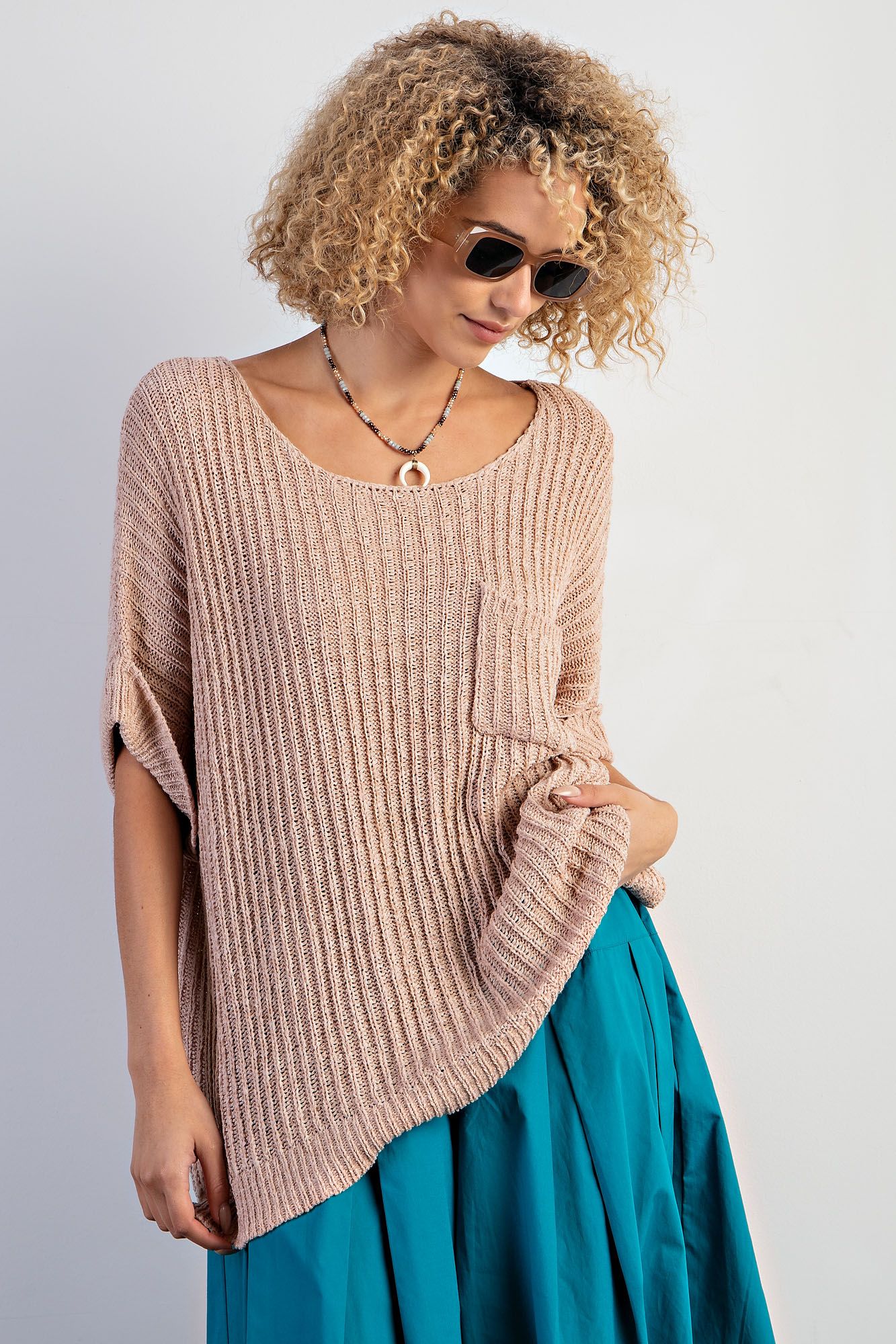 Boxy Knitted Sweater