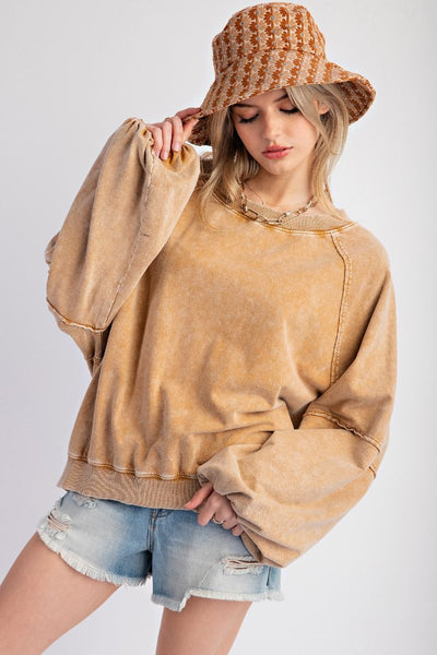 Mineral Wash Pullover