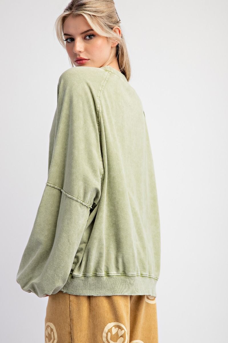 Mineral Wash Pullover