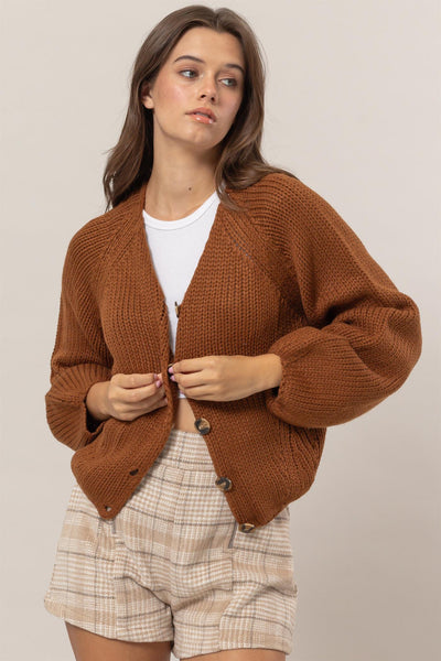 Chunky Knit Cardigan