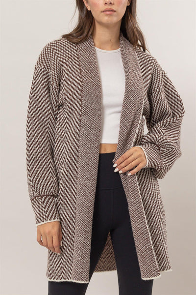 Herringbone Cardigan