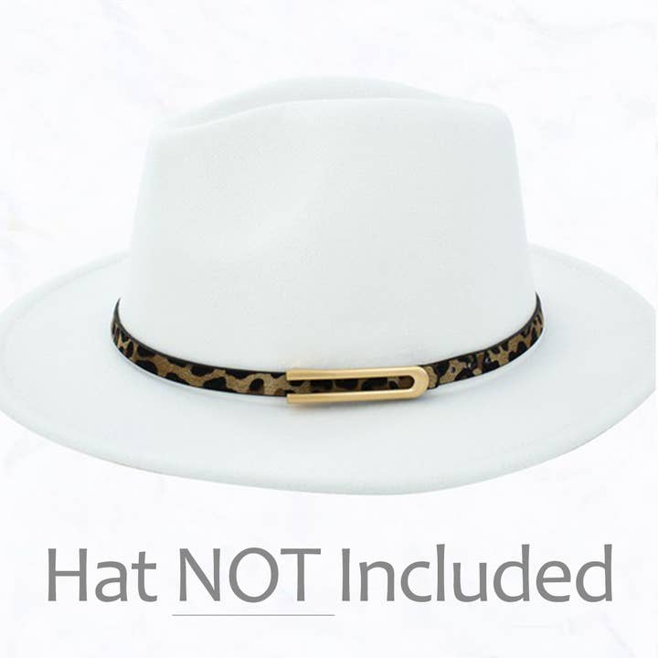 Leopard Belt Hat Band