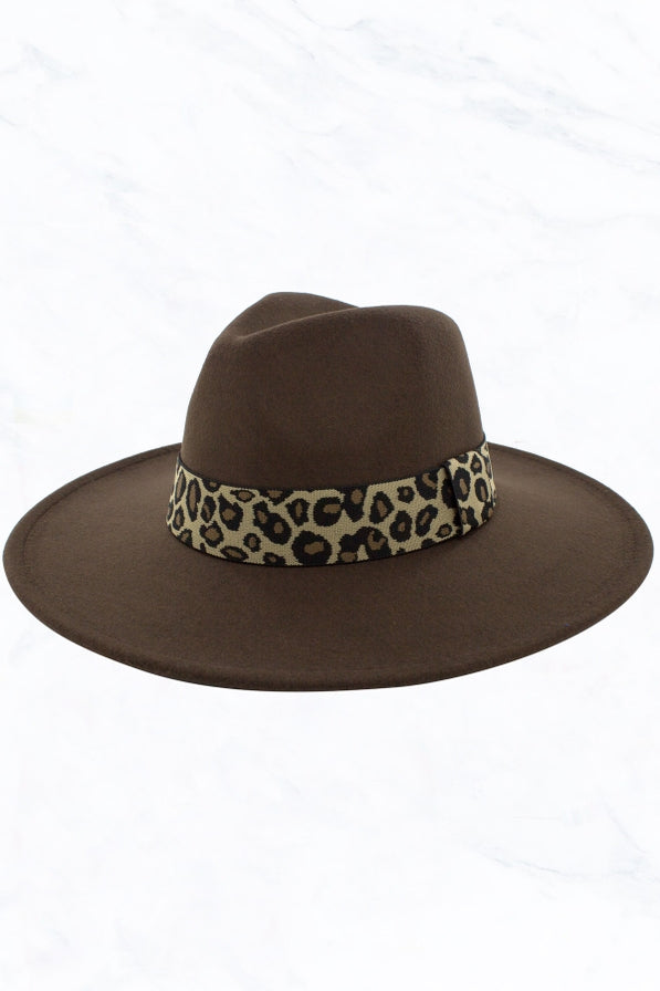 Leopard Elastic Hat Band