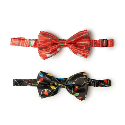 Light Up Holiday Bow Tie