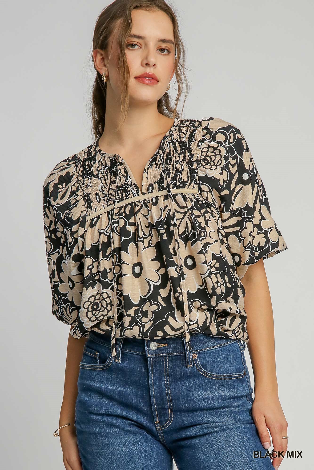 Floral Print Top