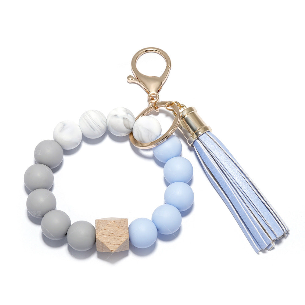 Bubble Keychain with Tassel