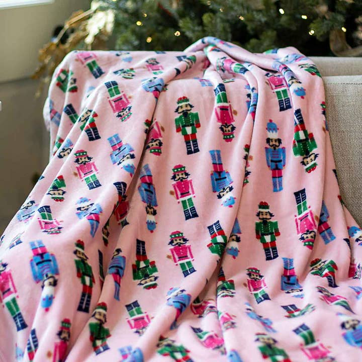 Nutcracker Throw Blanket