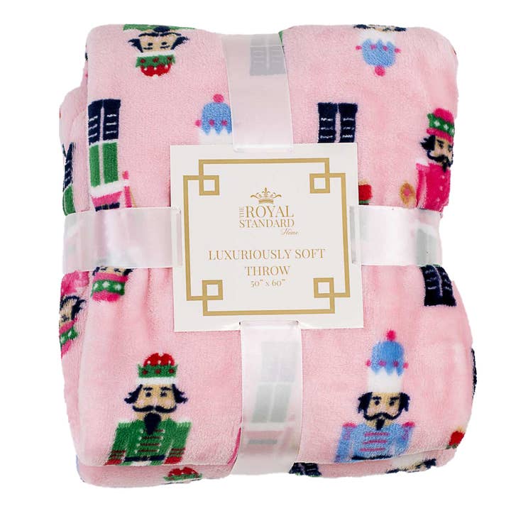 Nutcracker Throw Blanket