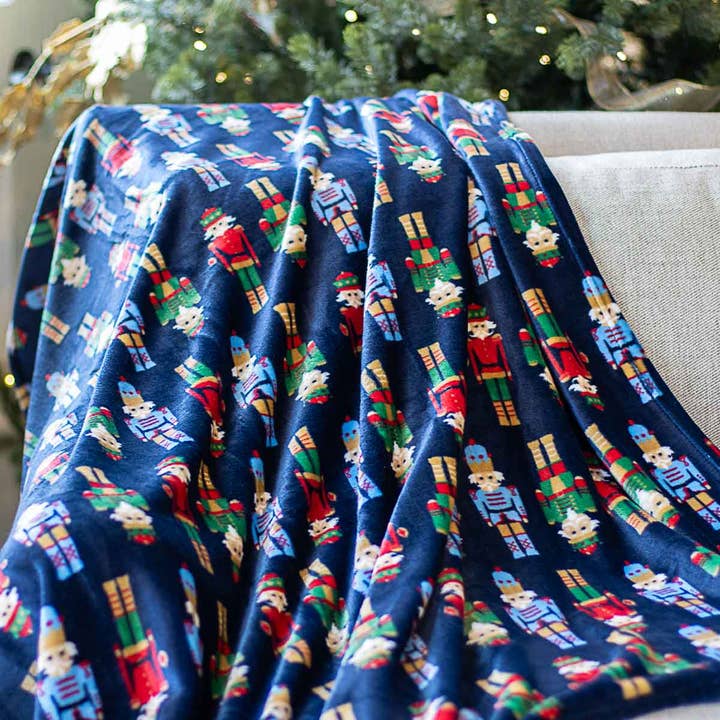 Nutcracker Throw Blanket