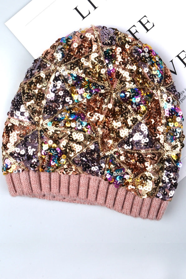 Sequin Beanie