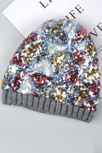 Sequin Beanie