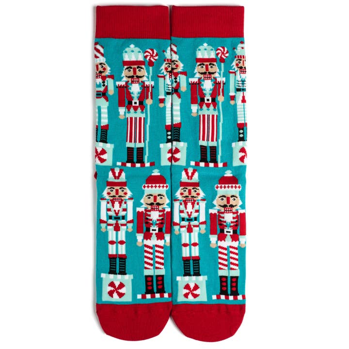 Crushing It Nutcracker Socks