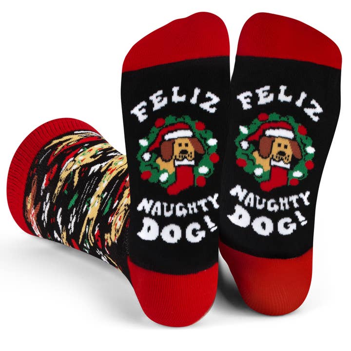 Feliz Naughty Dog Socks