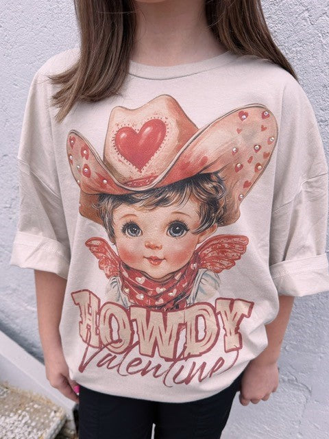 Vintage Valentine Bling Tee