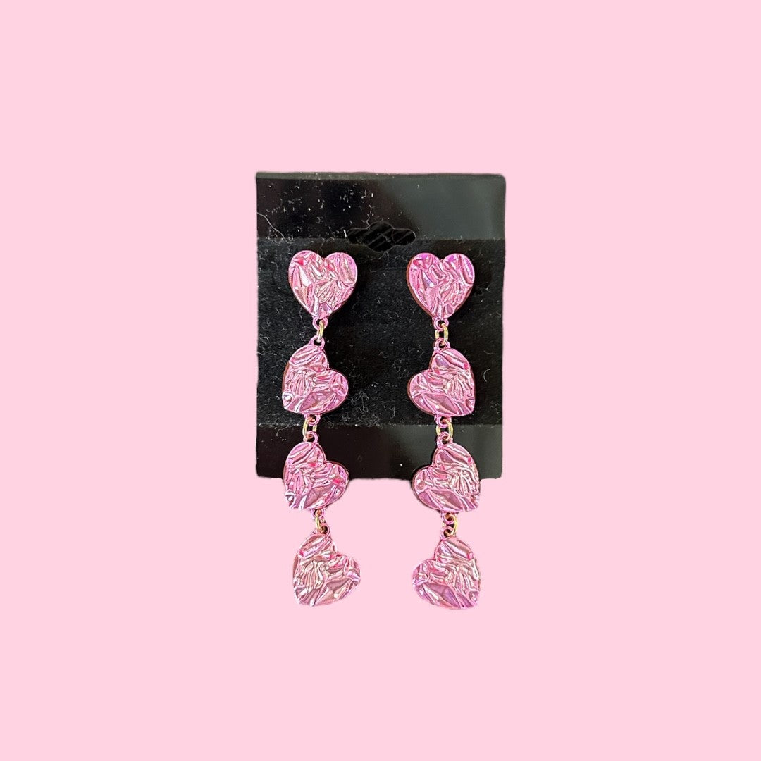 Dangle Heart Earrings